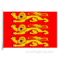 Haute-Normandie flagga 90 * 150cm 100% polyster